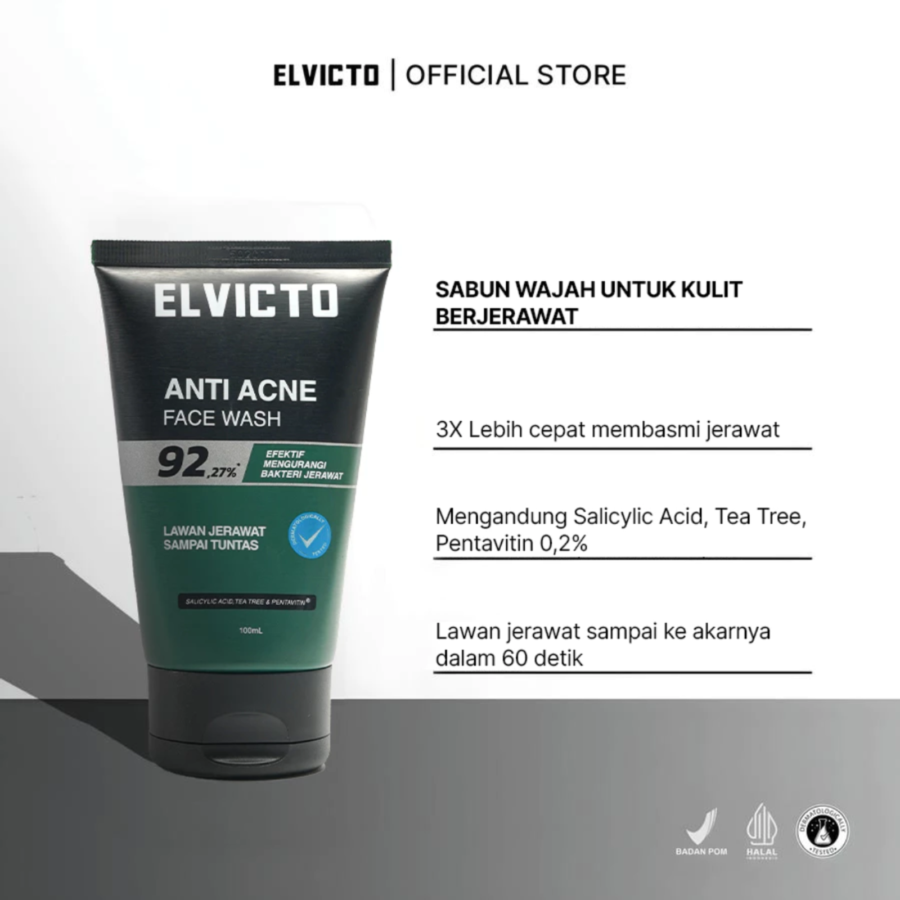 Elvicto Anti Acne Face Wash 100ml