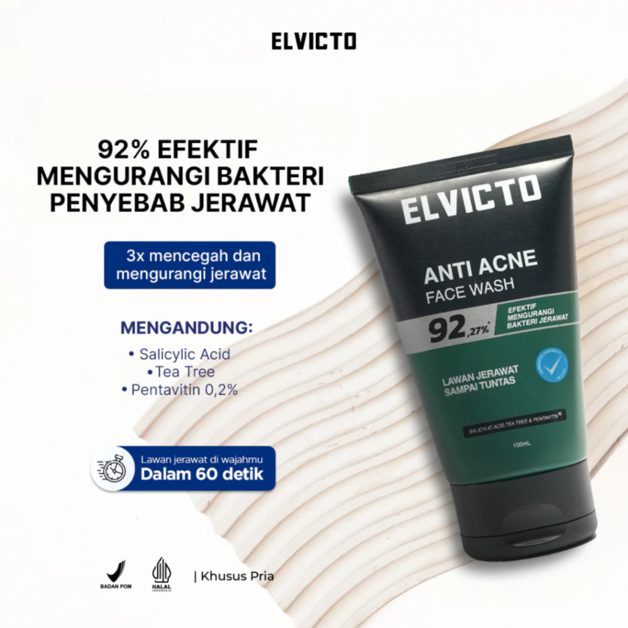 Elvicto Anti Acne Face Wash 100ml