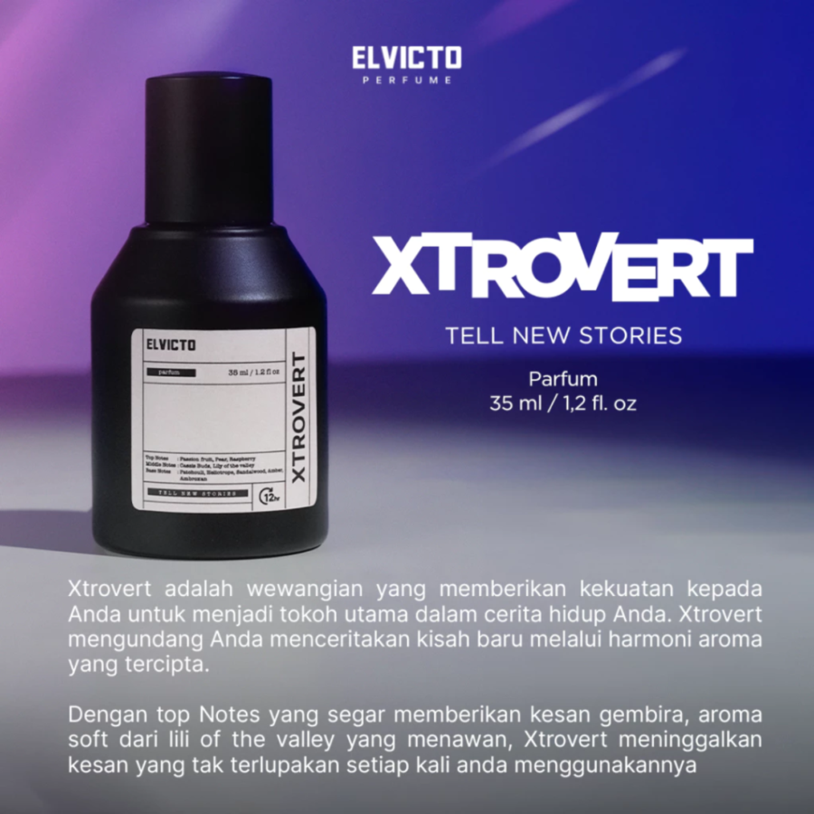 Elvicto Xtrovert Extrait de Parfum 35ml