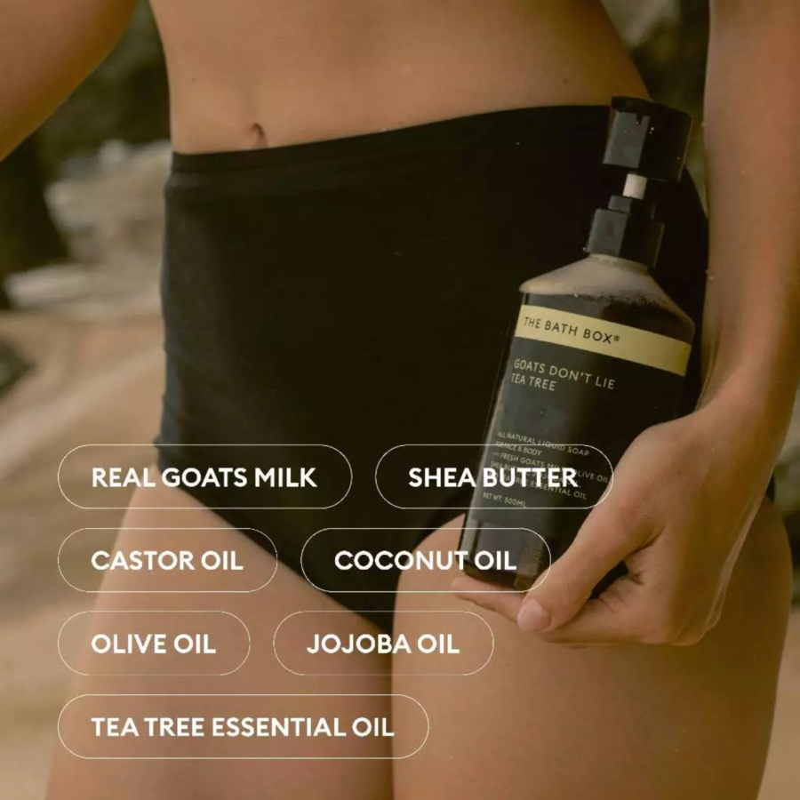 The Bath Box Goats Don't Lie Tea Tree 300ml