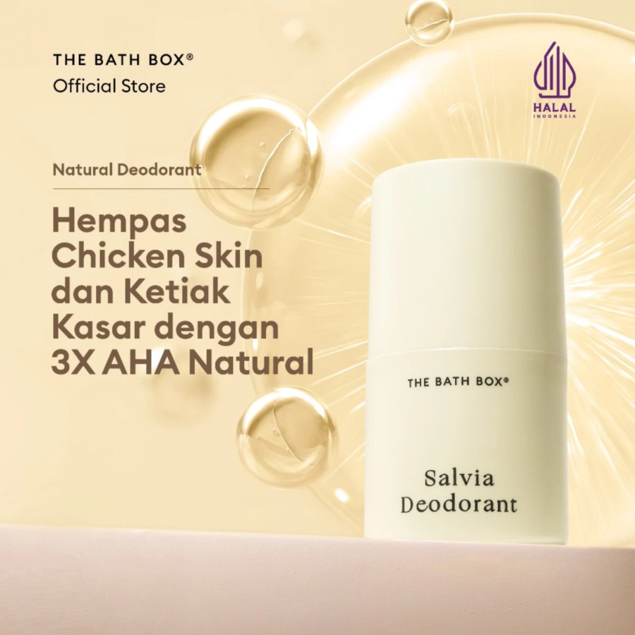 The Bath Box Salvia Natural deodorant 40ml