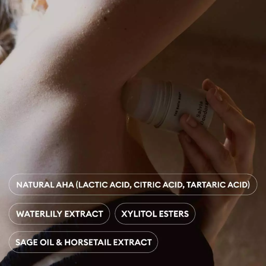 The Bath Box Salvia Natural deodorant 40ml