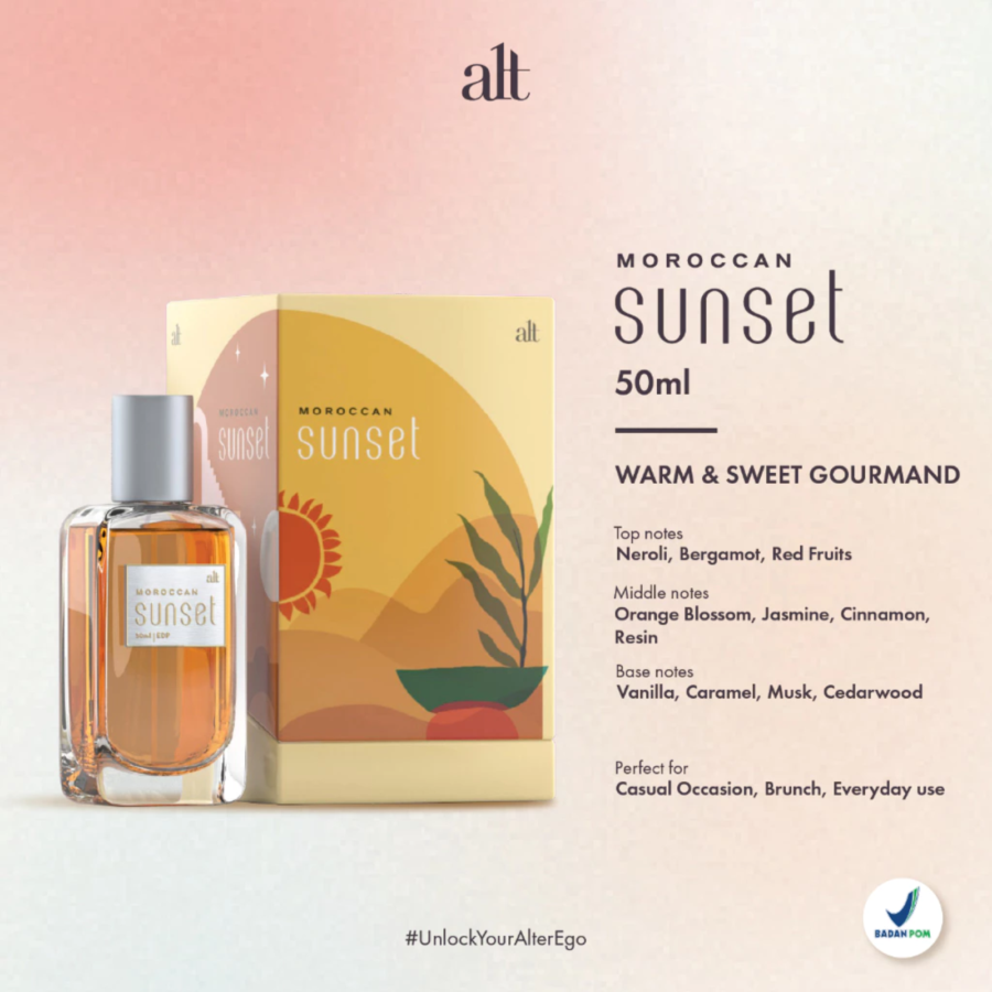 ALT Perfumery Morrocan Sunset Eau de Parfum 50ml