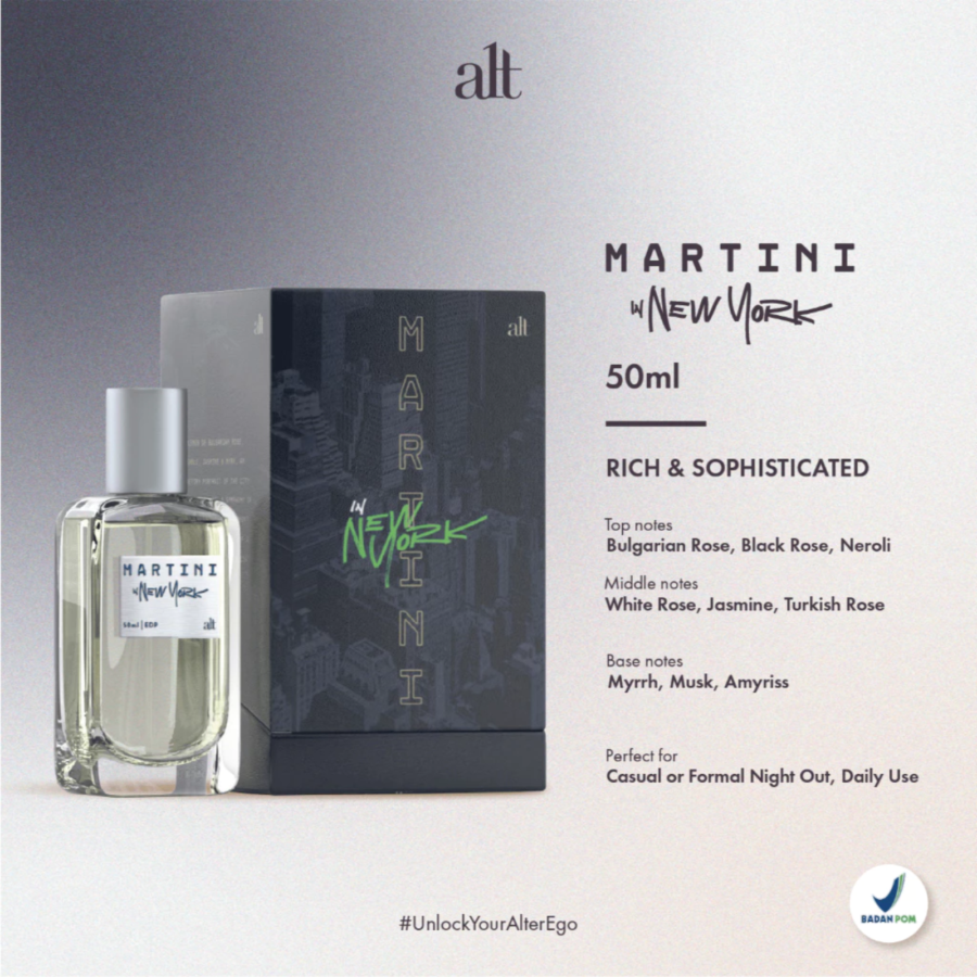 ALT Perfumery Martini in New York Eau de Parfum Single Pack 5ml