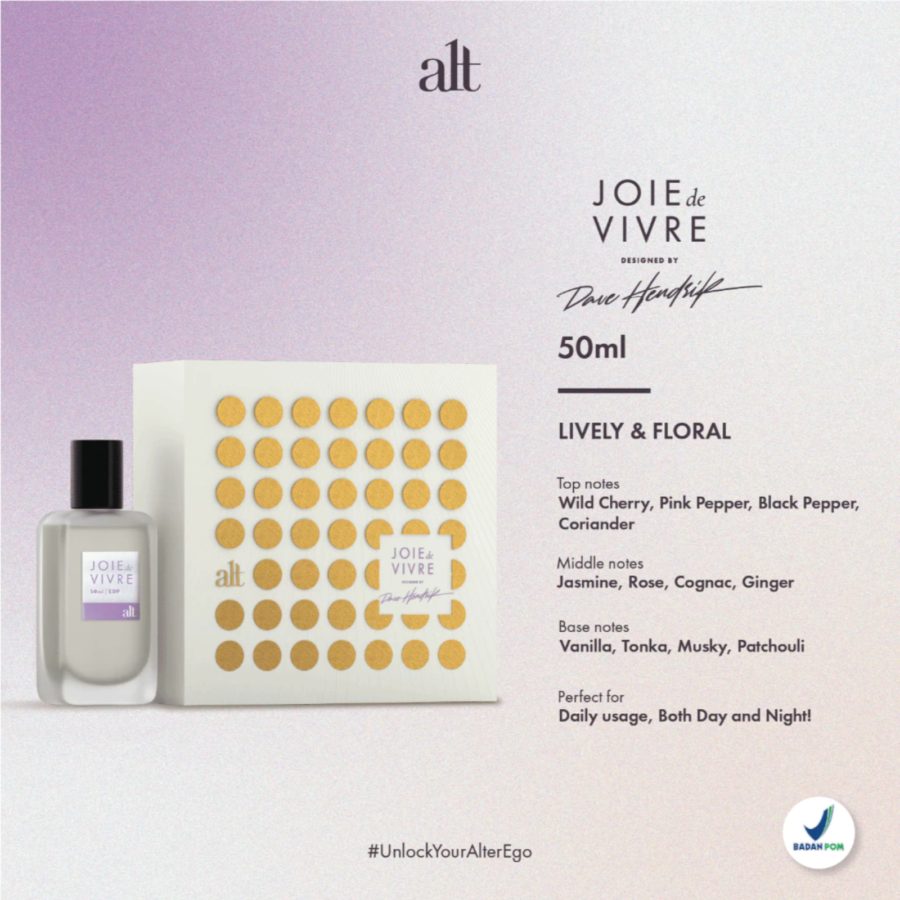 ALT Perfumery Joie de Vivre X Dave Hendrik Eau de Parfum Single Pack 5ml
