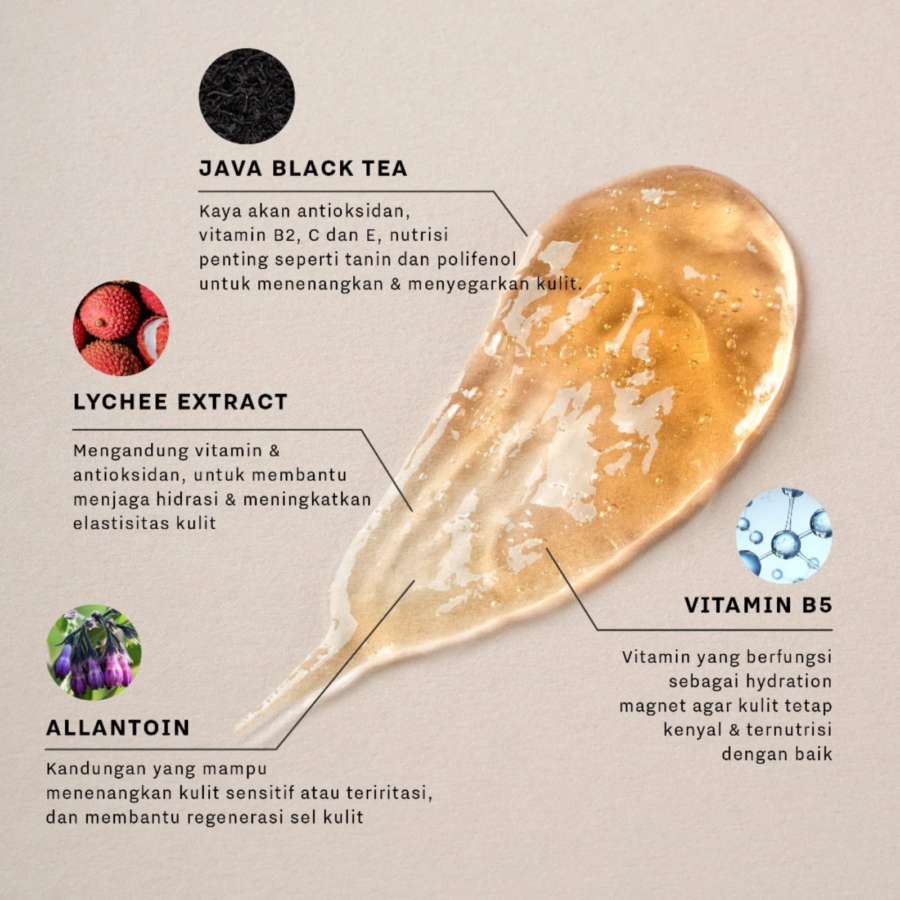 From This Island Java Black Tea Soothing Gel Cleanser Pembersih Wajah 100ml