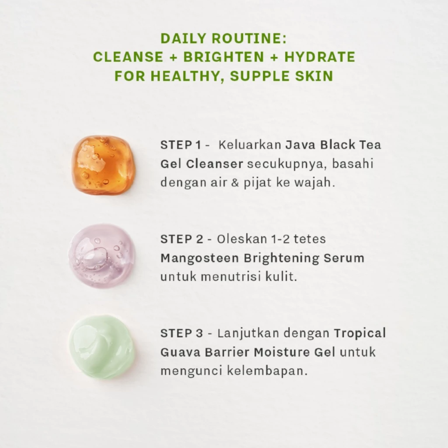 From This Island Java Black Tea Soothing Gel Cleanser Pembersih Wajah 100ml