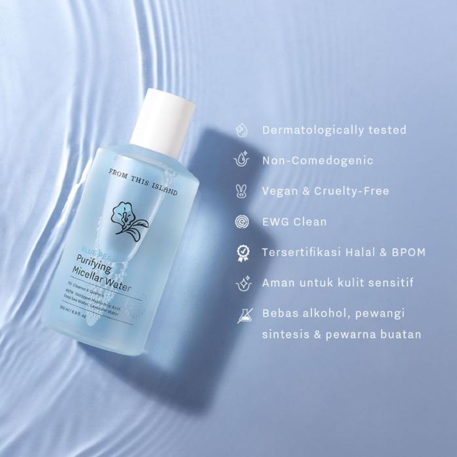 From This Island Blue Pea Purifying Micellar Water 265ml
