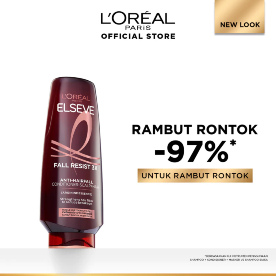 L'Oreal Paris Elseve Fall Resist 3X Anti-Hairfall Conditioner 265ml