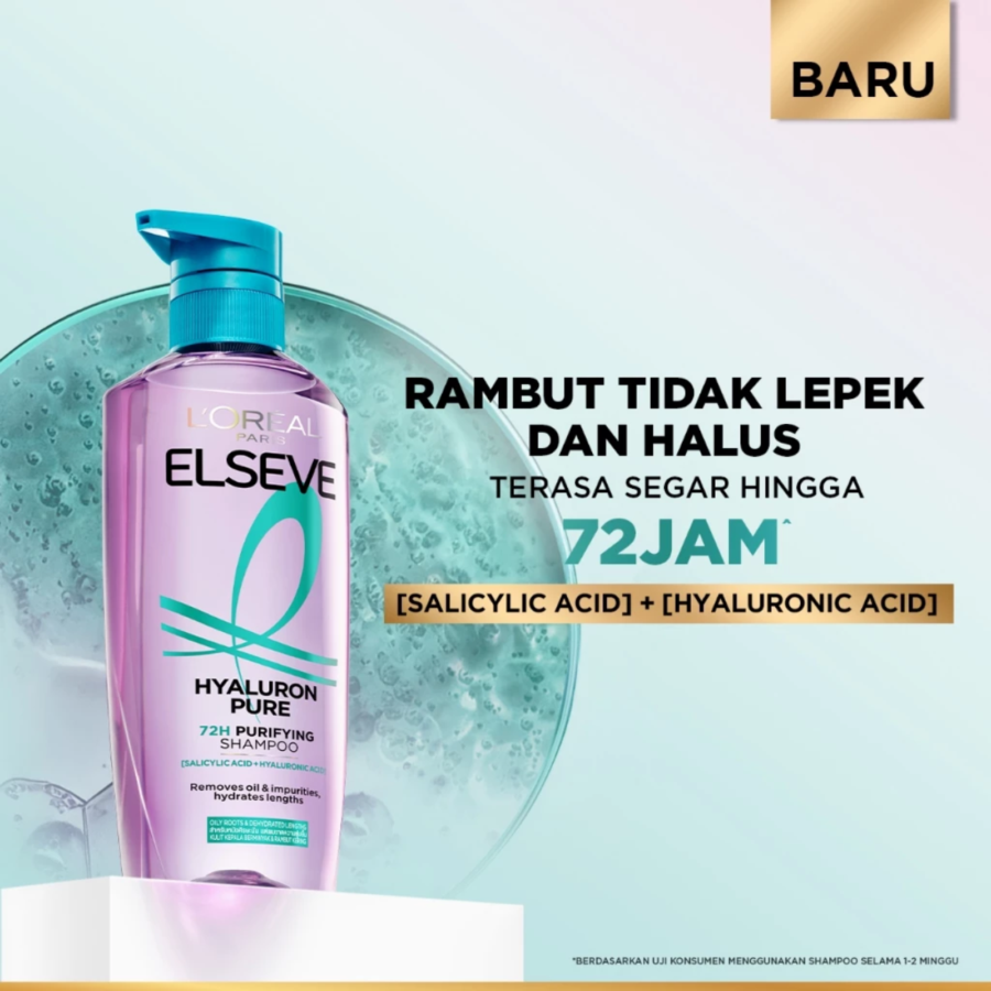 L'Oreal Paris Elseve Hyaluron Pure Pure Shampoo 400ml