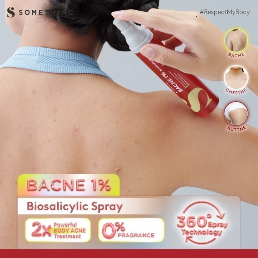 Somethinc Bacne 1% Biosalicylic Spray 50ml