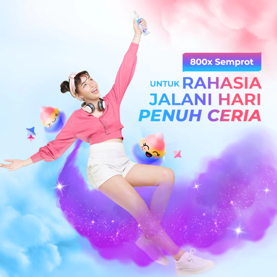 Imperial Leather Rainbow Cotton Candy Body Mist 100ml