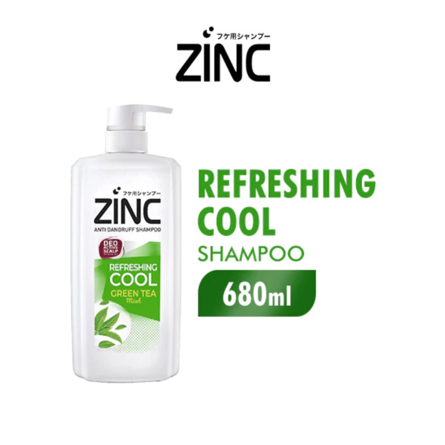 Zinc Refreshing Cool Anti Dandruff Shampoo 680ml