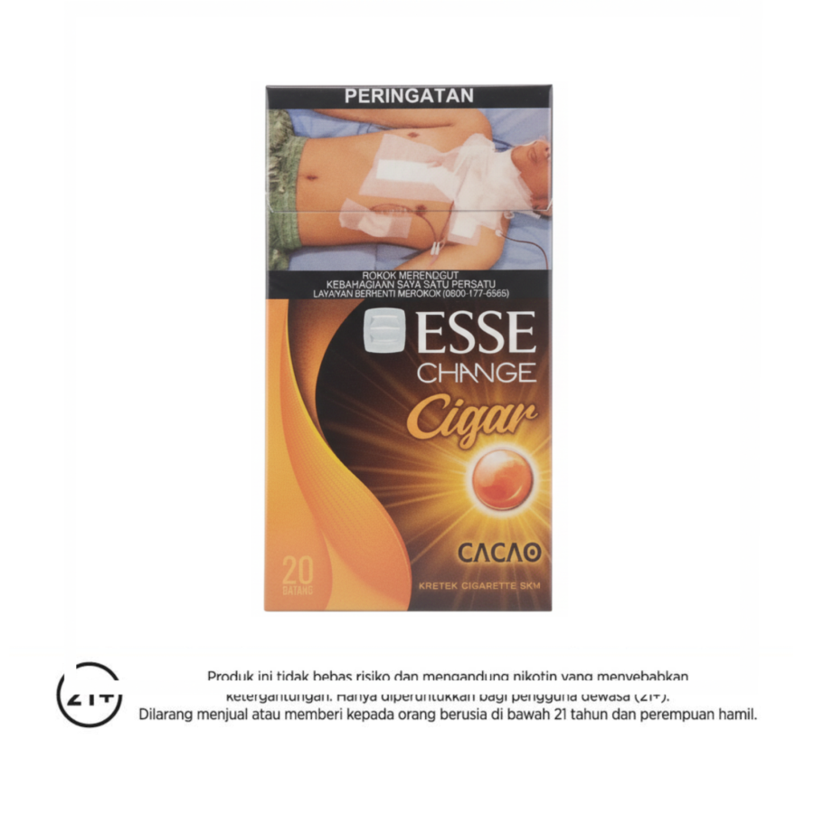 Esse Change Cigar Cacao Filter Rokok Batang 20 Sticks