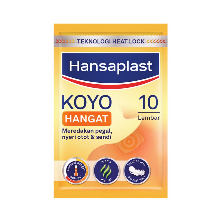 Hansaplast Koyo Hangat Resealable 10sheets
