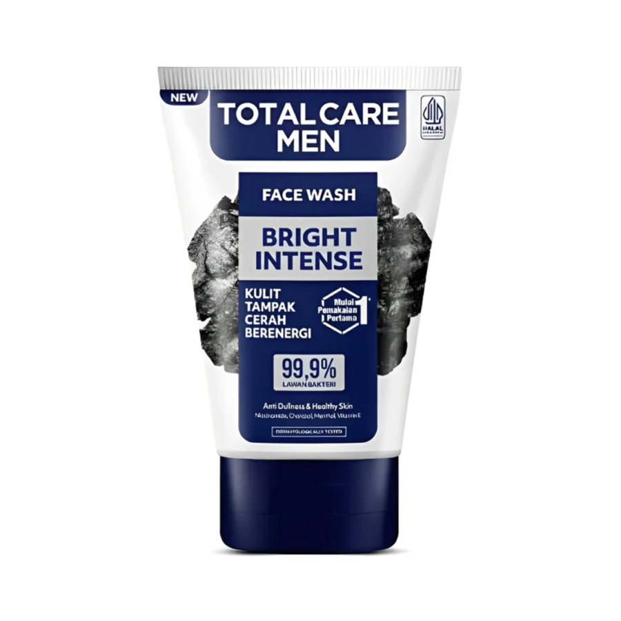 Total Care Men Bright Intense Face Wash 100ml