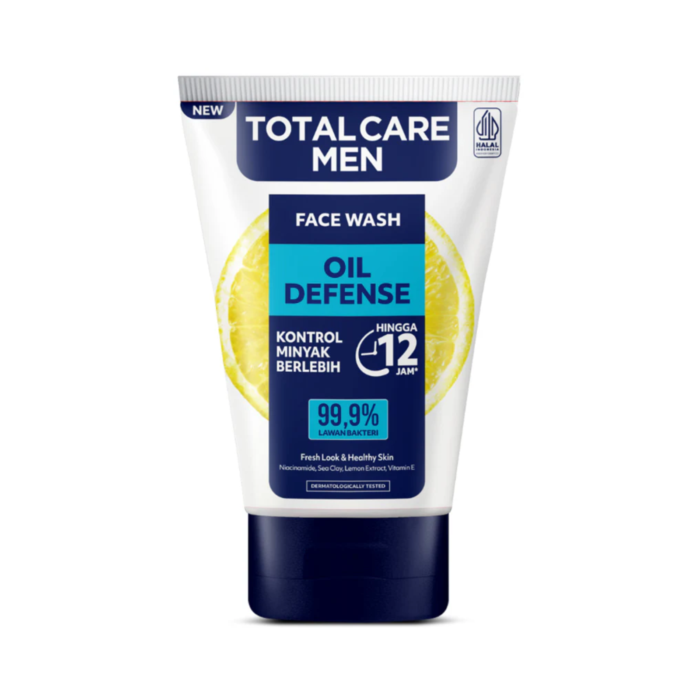 Total Care Men Oil Defense Face Wash 100ml