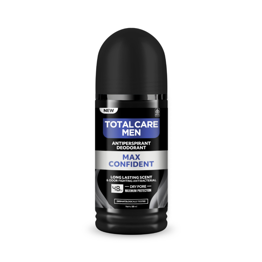 Total Care Men Max Confident Deodorant Roll On 50ml