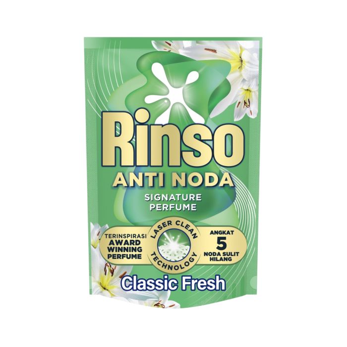 Rinso Anti Noda Classic Fresh Deterjen Cair