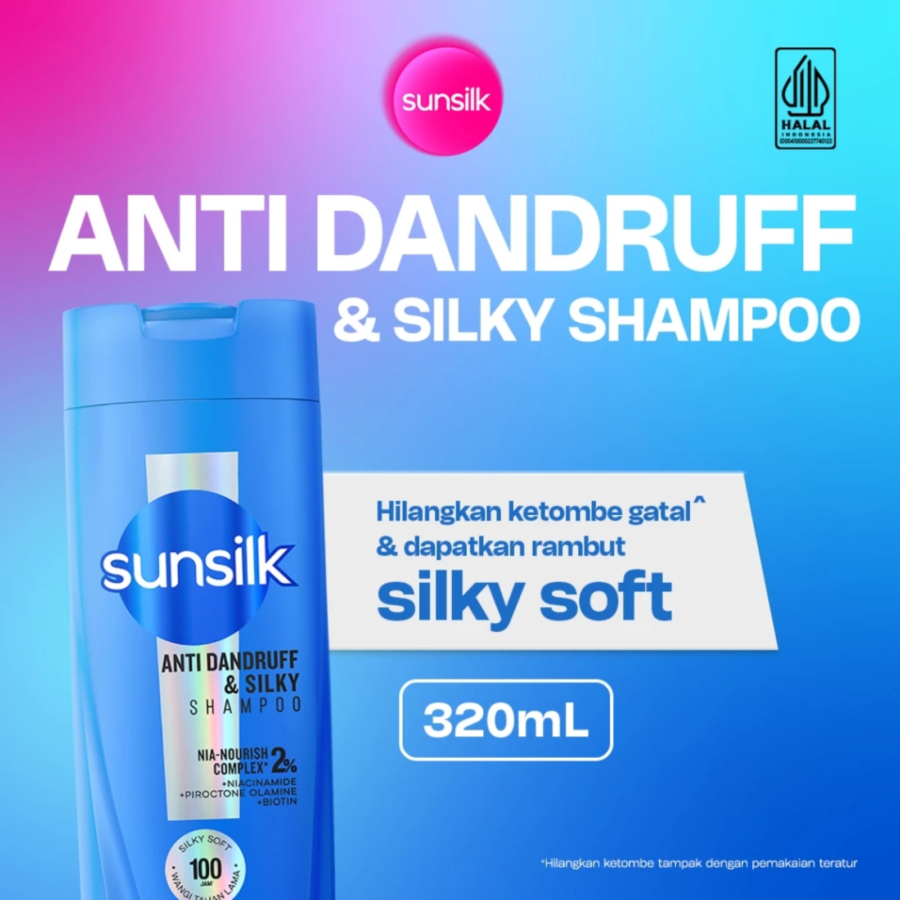 Sunsilk Anti Dandruff & Silky Shampoo 1pcs