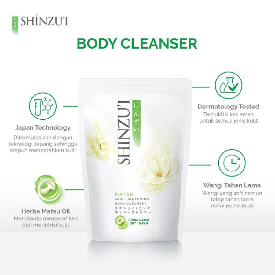 Shinzui Matsu Body Cleanser Refill 400ml
