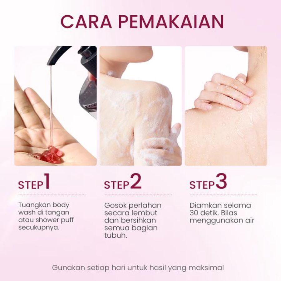 Grace and Glow Black Opium Brightening Solution Body Wash 400ml