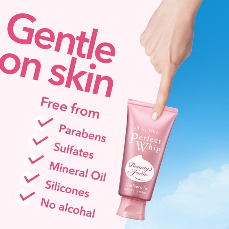 Senka Perfect Whip Collagen In Facial Wash 120gram