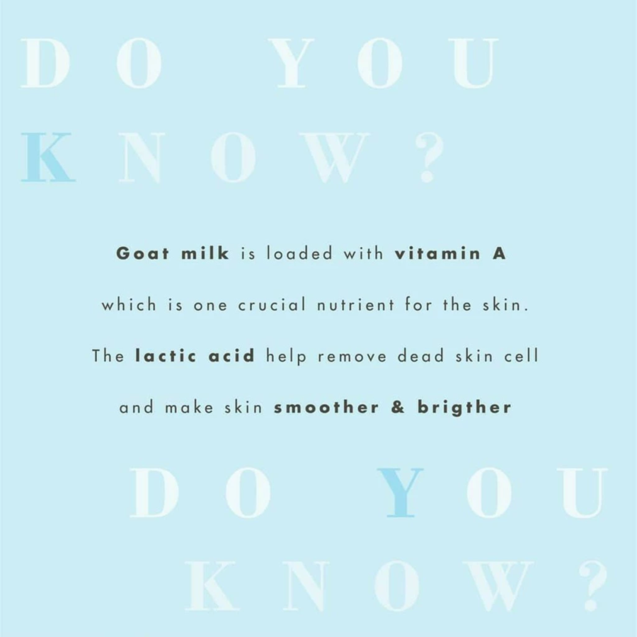 White Garden Brightening Pure Goat Milk & Pearl Shower Cream Refill 900ml