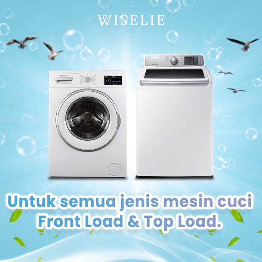 Wiselie Pembersih Mesin Cuci 500gram