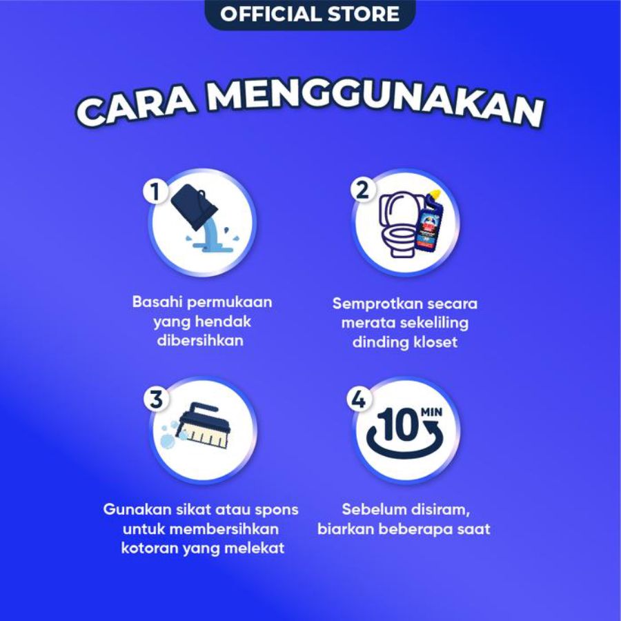 Bebek Ekstra Kuat Pembersih Kloset 625ml