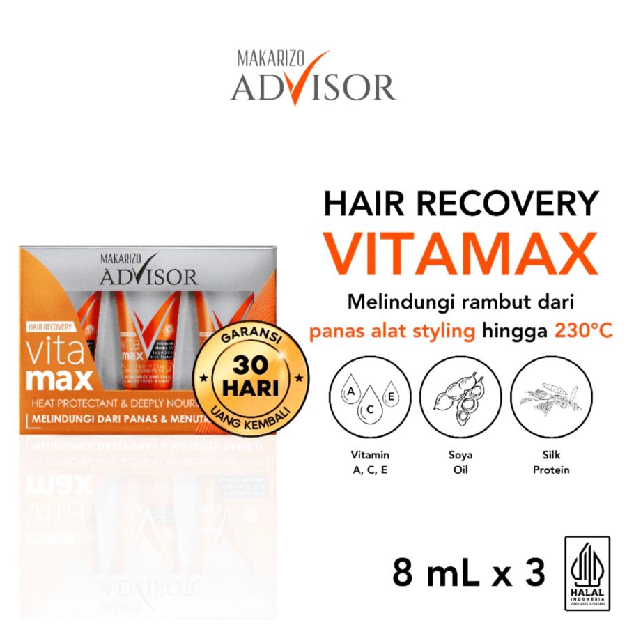 Makarizo Advisor Hair Recovery Vitamax 3pcs