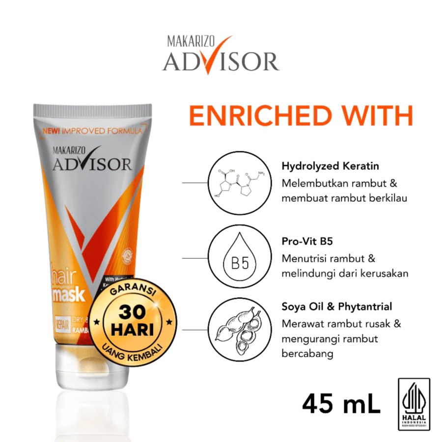 Makarizo Advisor Hair Repair Mask 45ml