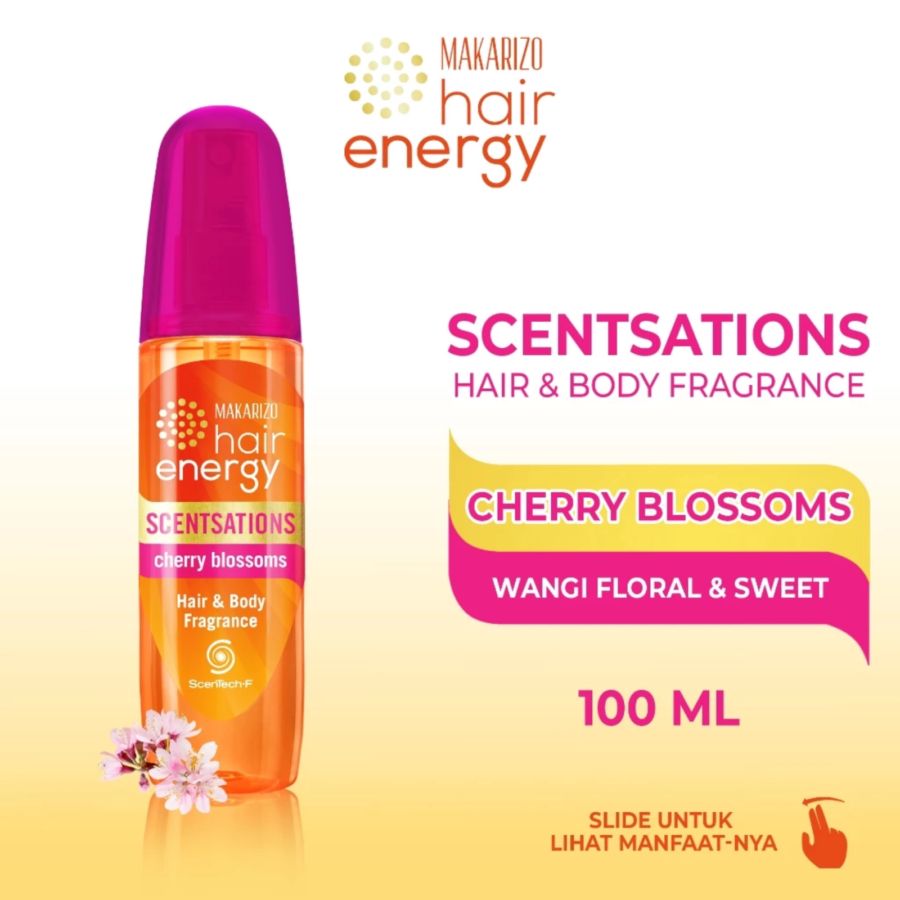 Makarizo Hair Energy Scentsations Cherry Blossoms Hair Fragrance 100ml