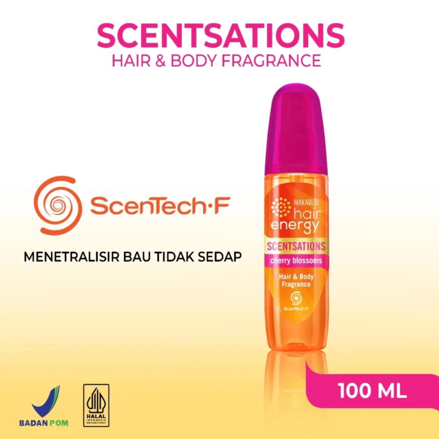 Makarizo Hair Energy Scentsations Cherry Blossoms Hair Fragrance 100ml