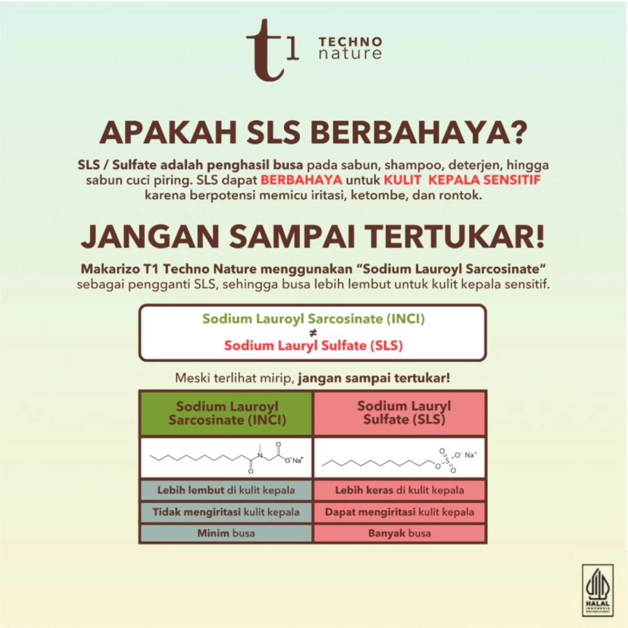 Makarizo Techno Nature Equalizer Shampoo 180ml