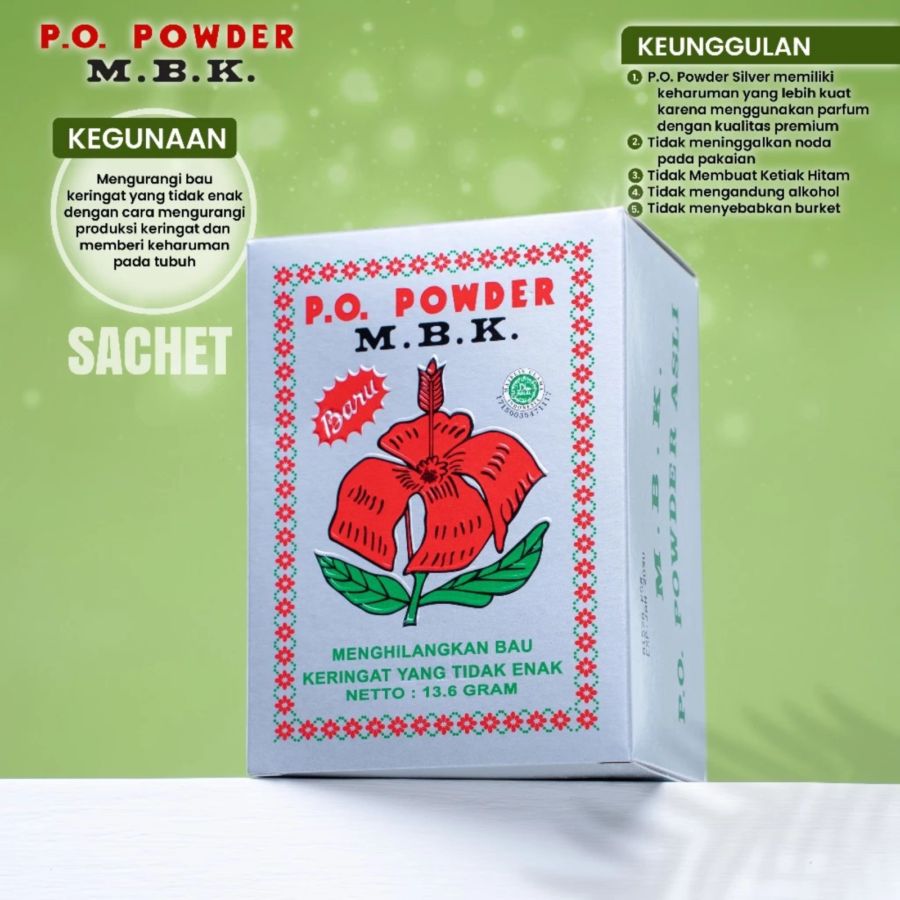 MBK PO Powder Silver 1box