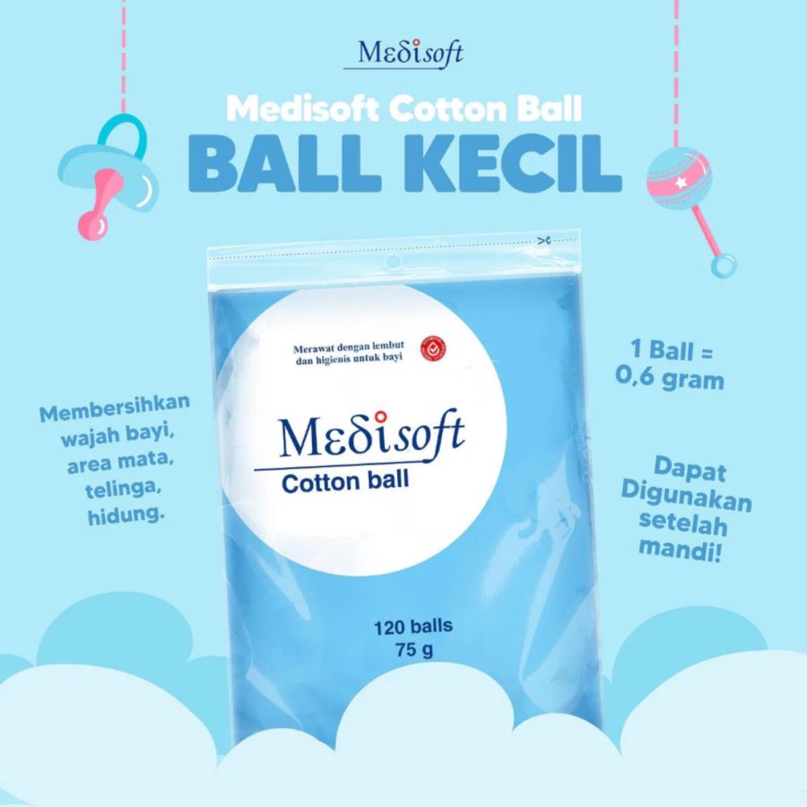 Medisoft Cotton Balls 120pcs