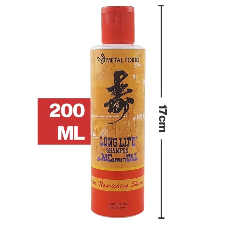 Metal Fortis Longlife Hair Nourishing Shampoo 200ml
