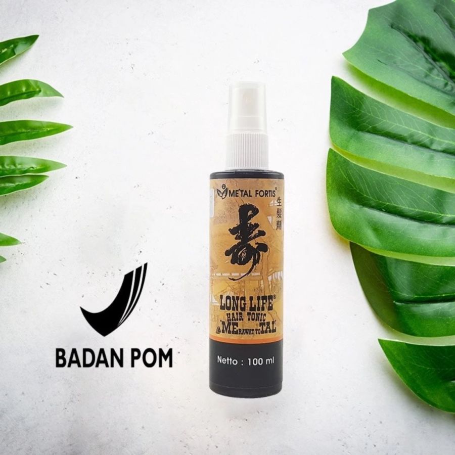 Metal Fortis Longlife Hair Tonic Perawatan Rambut 100ml