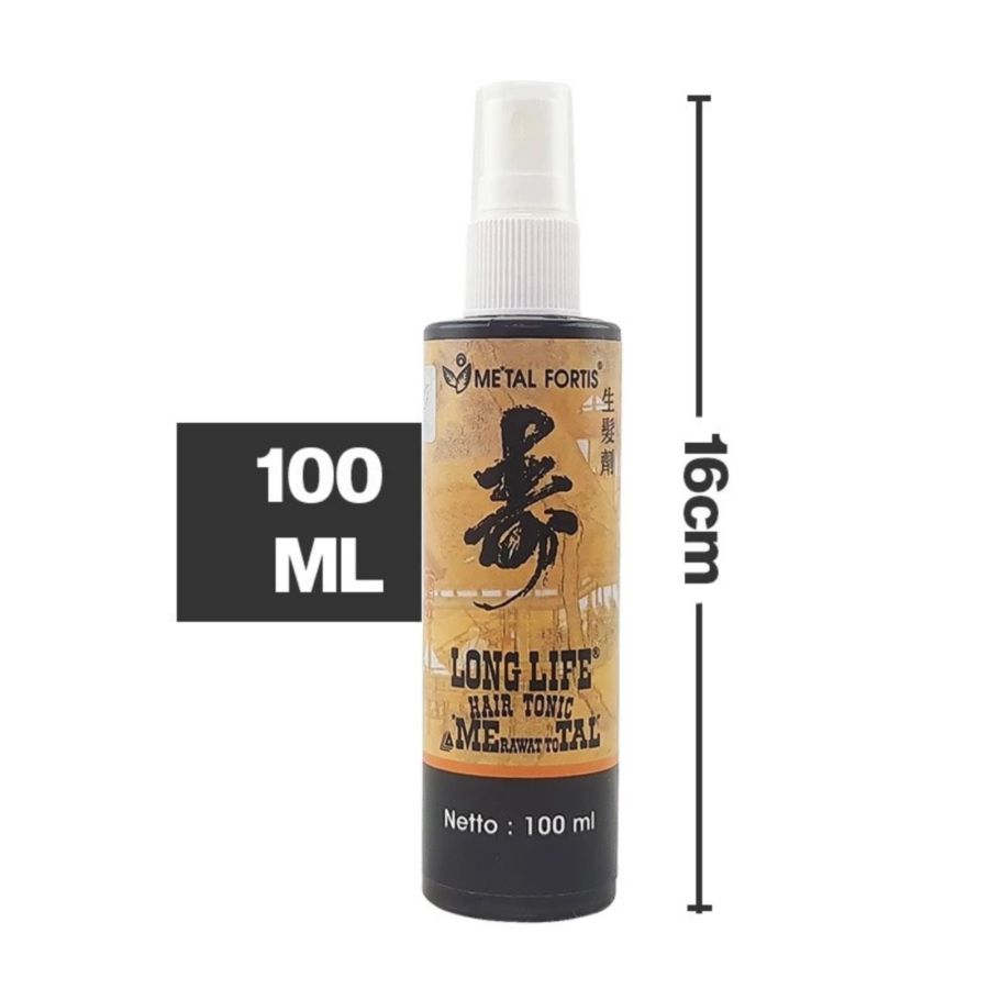 Metal Fortis Longlife Hair Tonic Perawatan Rambut 100ml