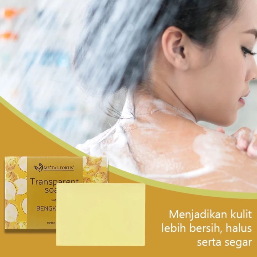 Metal Fortis with Bengkoang Transparant Barsoap 85gram