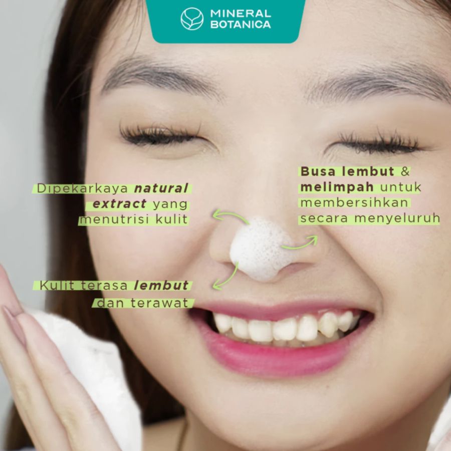 Mineral Botanica First Defense Brightening Facial Foam 100gram