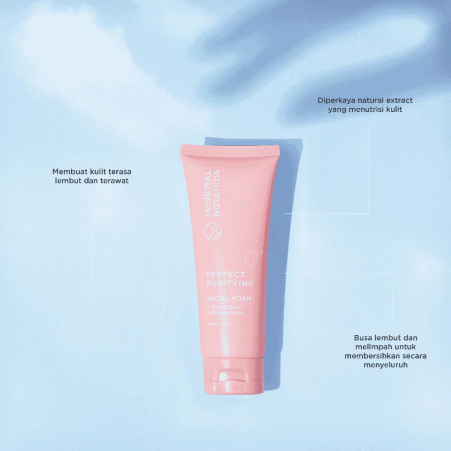 Mineral Botanica Perfect Puriying Acne Care Facial Foam 100gram