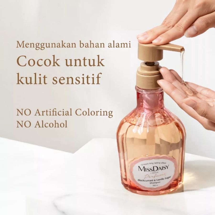 Miss Daisy French Perfume Blackcurrant & Vanilla Sugar Shampoo 500ml