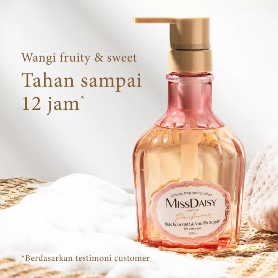 Miss Daisy French Perfume Blackcurrant & Vanilla Sugar Shampoo 500ml