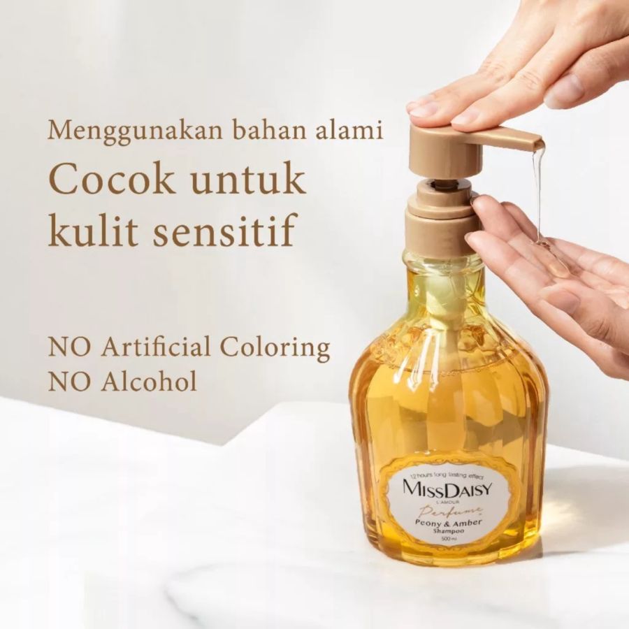 Miss Daisy French Perfume Peony & Amber Shampoo 500ml