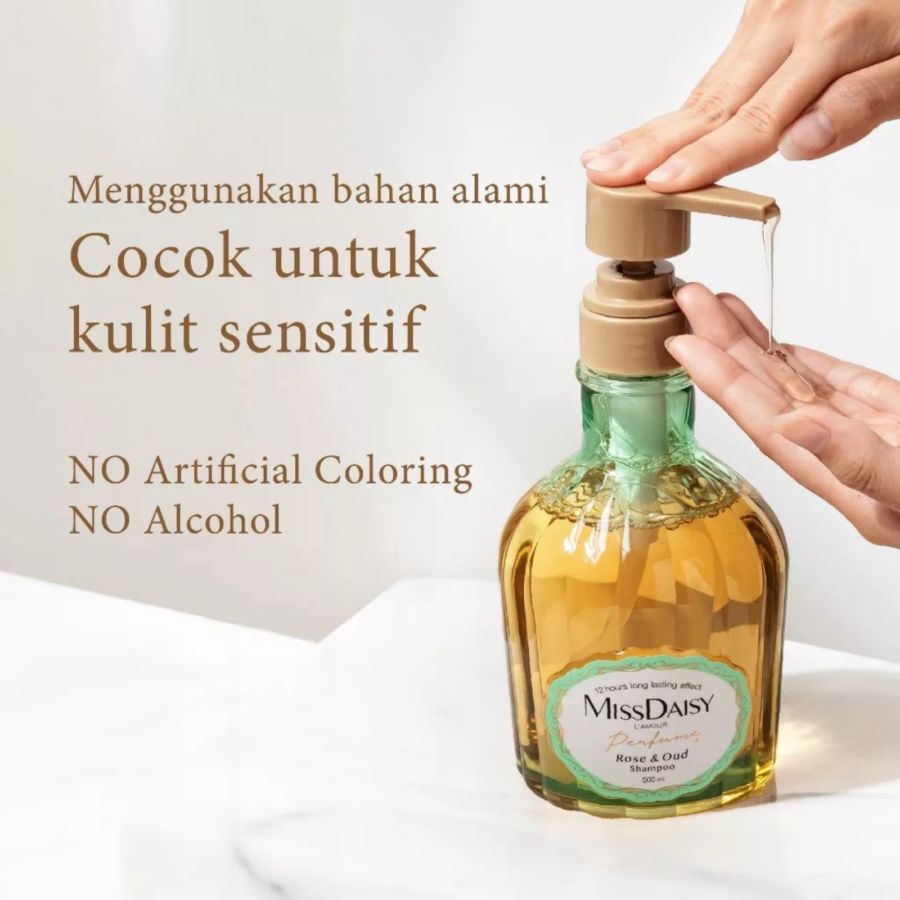 Miss Daisy French Perfume Rose & Oud Shampoo 500ml