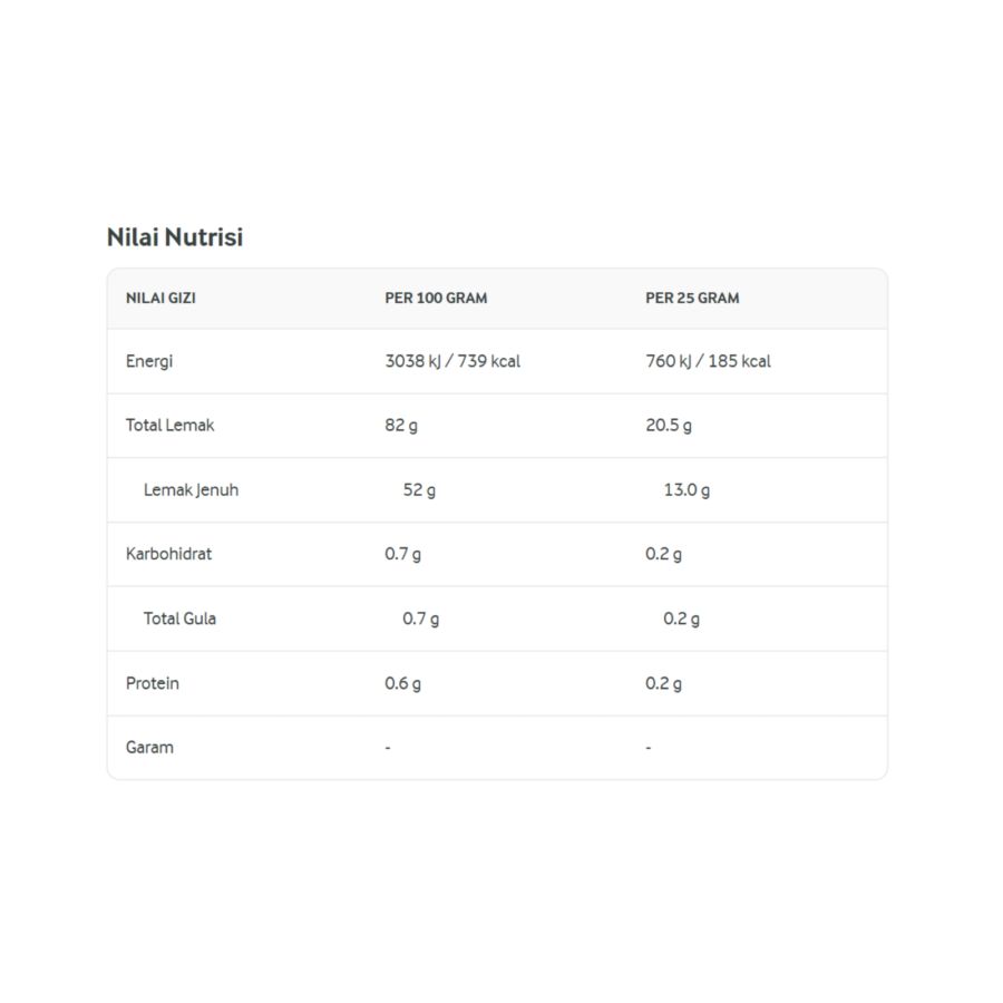 Arla Salted Butter 200gram