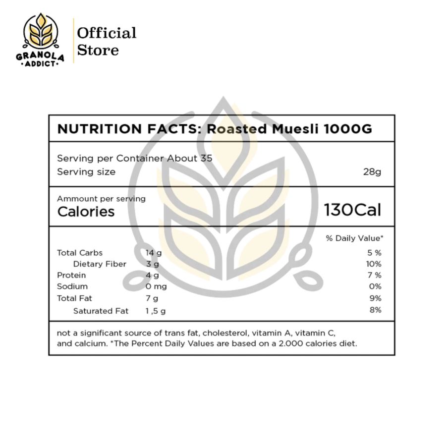 Granola Addict Muesli Fruit & Seed 1kg