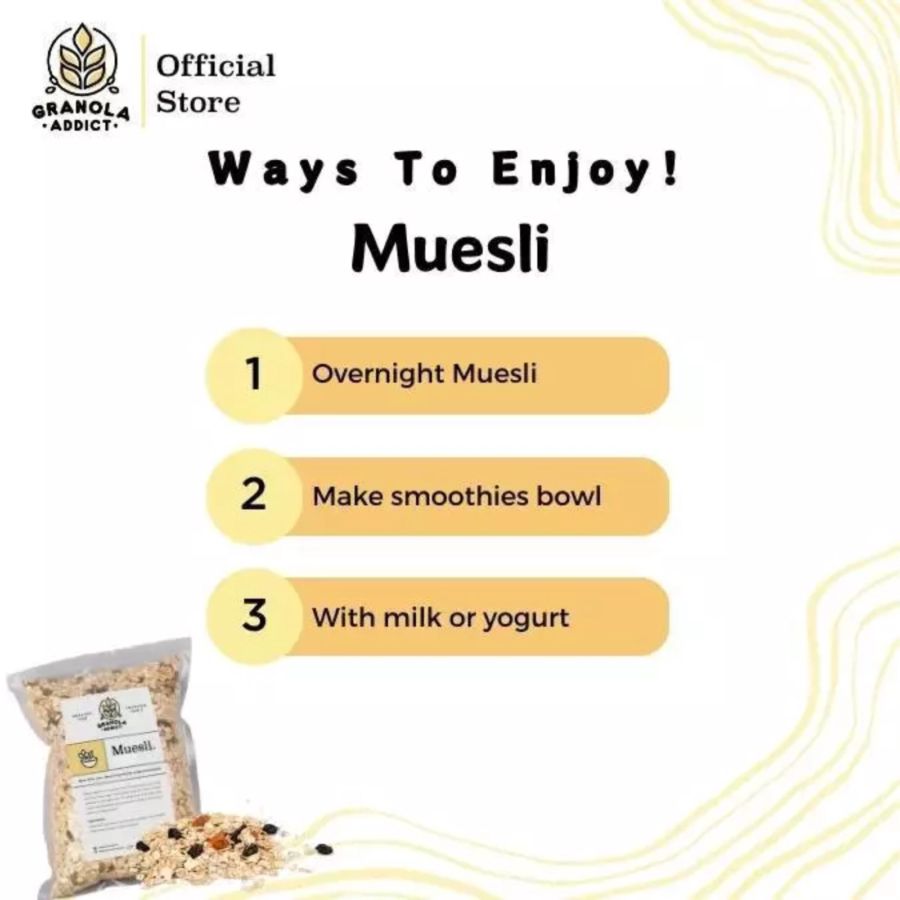 Granola Addict Muesli Fruit & Seed 1kg